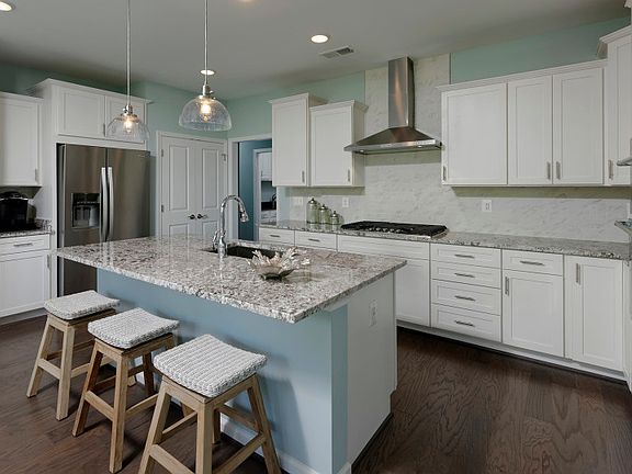 Beautiful Gourmet Kitchen with Stainless Steel Appliances