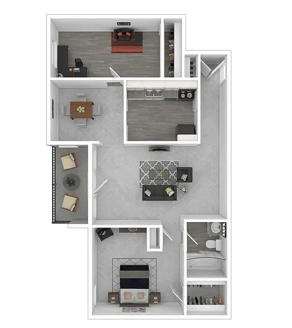Floor plan Olmstead