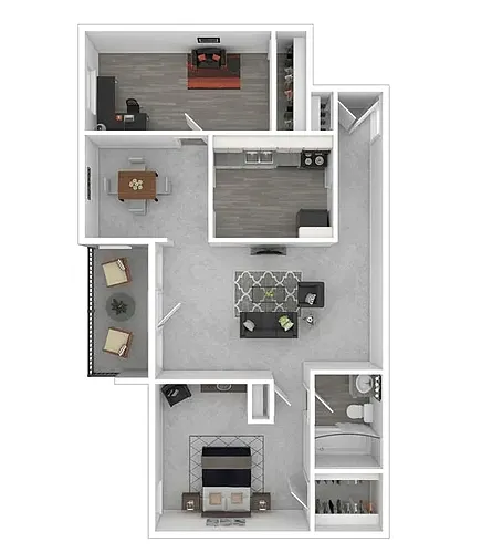 Floor plan Olmstead