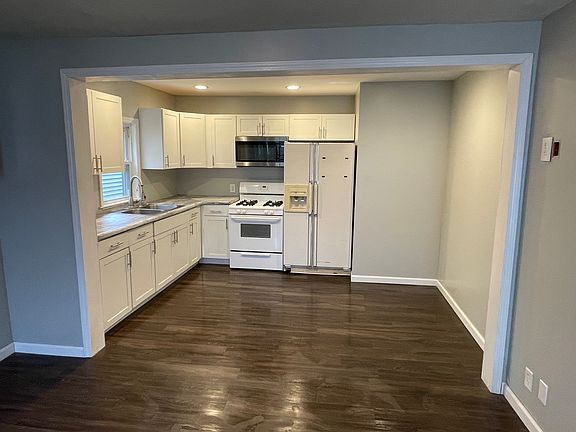 View of kitchen from living space