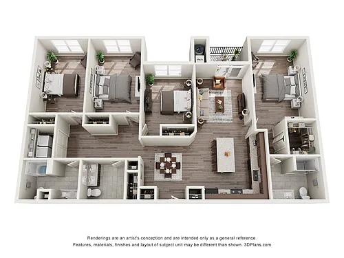 Floor plan D1