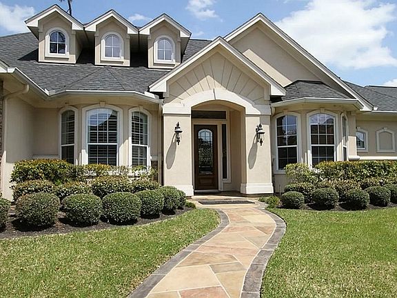 Beautiful elevation and well maintained landscaping