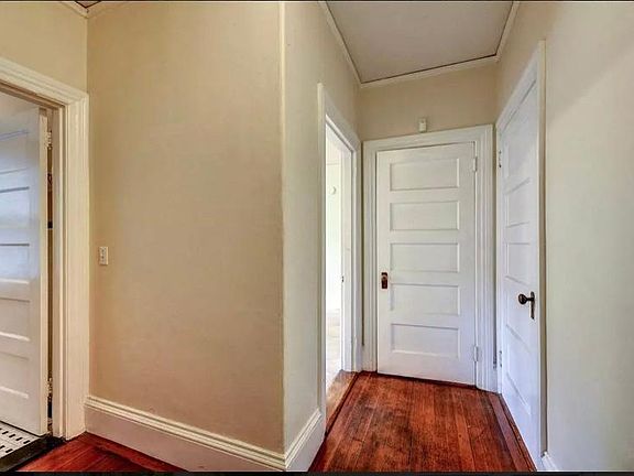 Hall to Bath & Kitchen