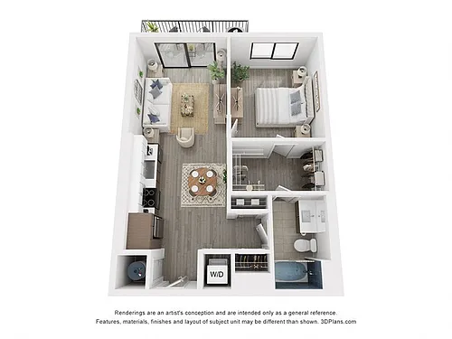 Floor plan A1 Workforce