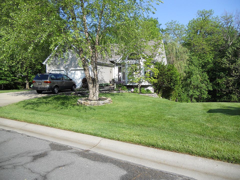 Front of house from curb