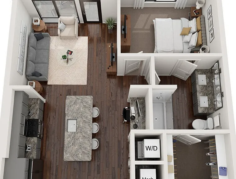 A11 floor plan Wellen
