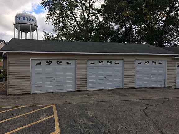 Garages are available for lease as well.