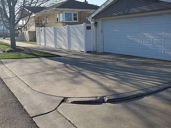 Garage view