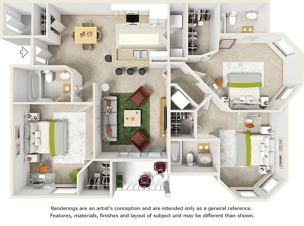 Floor plan Premium Willow