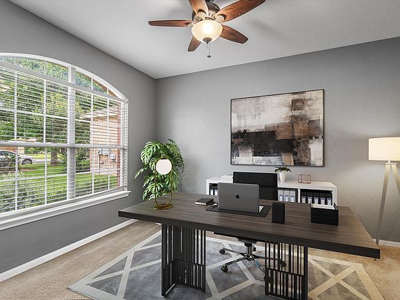 Dedicated office, has been virtually staged.