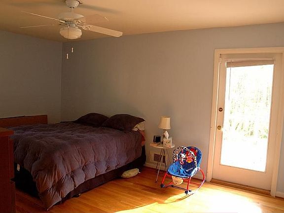 3 large bedrooms.  Master has his and her closets