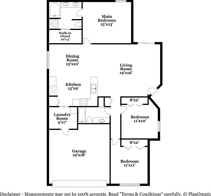 3 bed, 2.0 bath, 1490 sqft, $2,025 — Photo 2