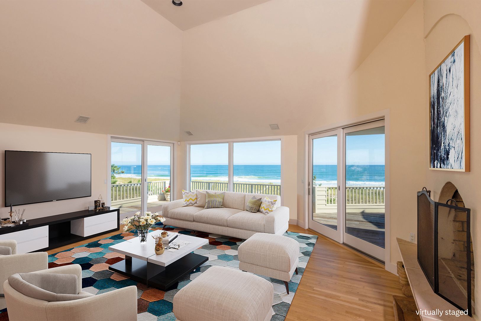  Two Living rooms both with Views