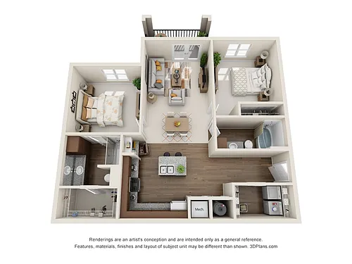 Floor plan B2