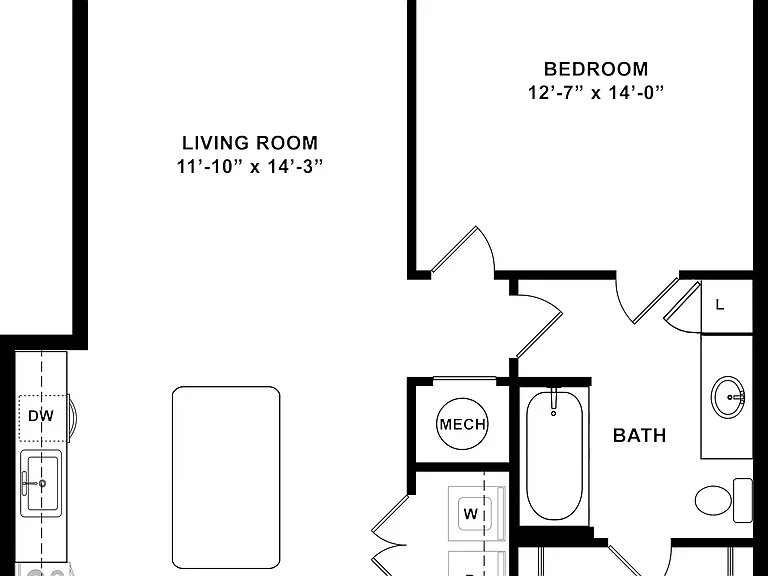 Coquina | 1 Bedroom | 1 Bathroom | 837 SF Coquina | 1 Bedroom | 1 Bathroom | 837 SF
