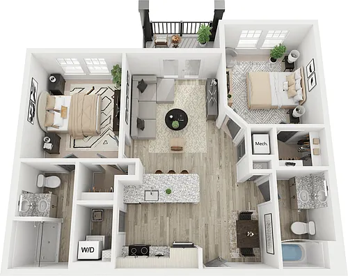 Floor plan The Cashmere