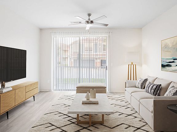 Living Room with Hard Surface Flooring