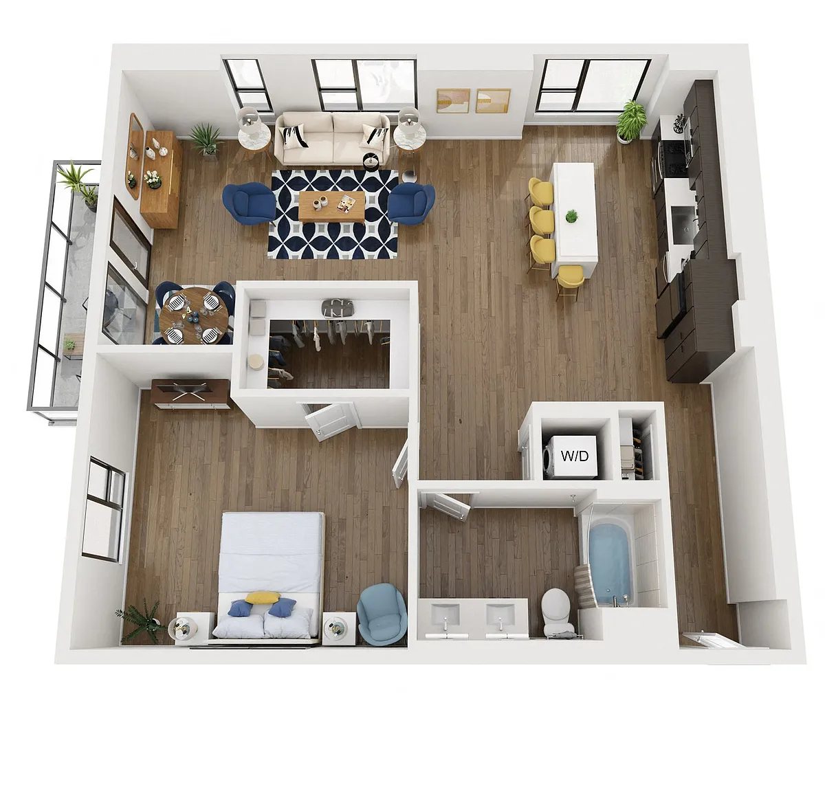 Floor plan A02
