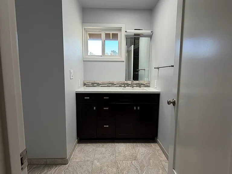 Primary bedroom his vanity
