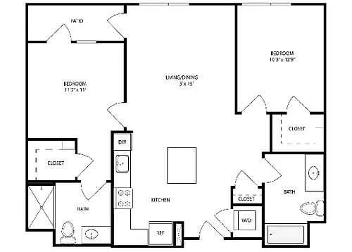 Floor plan F2