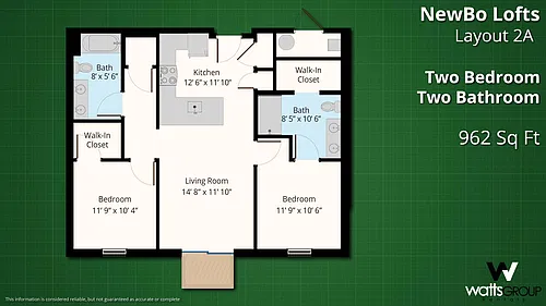Floor plan Layout 2A