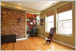 built in office nook