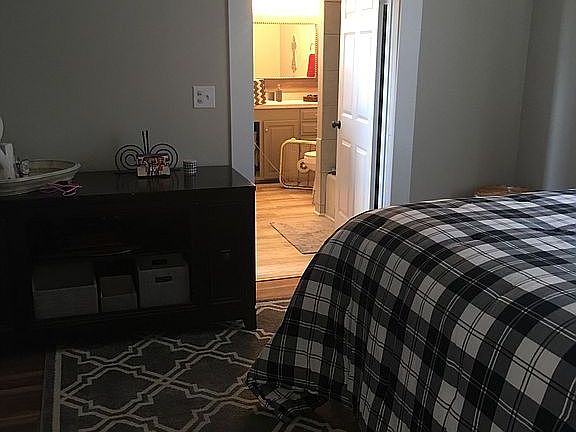 Master bedroom and bath