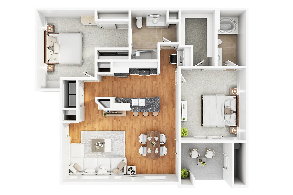 Floor plan 2C2