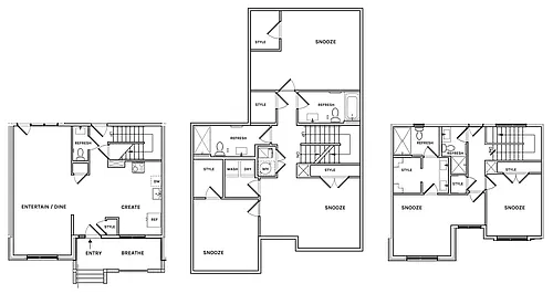 Floor plan TH-4