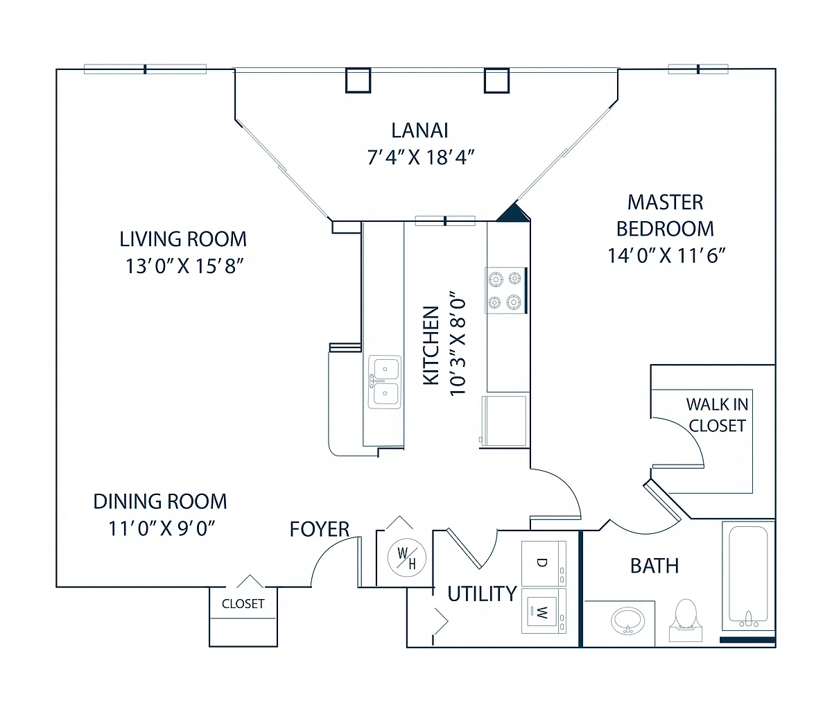 Floor plan Georgetown