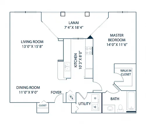 Floor plan Georgetown