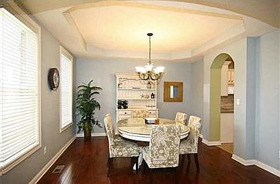 Dining Room. Great architectural details throughout home create a unique space in each room