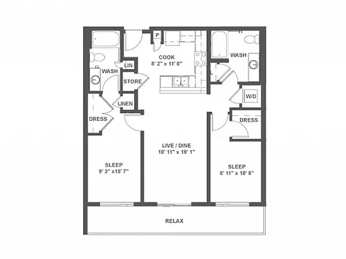 Floor plan C3a