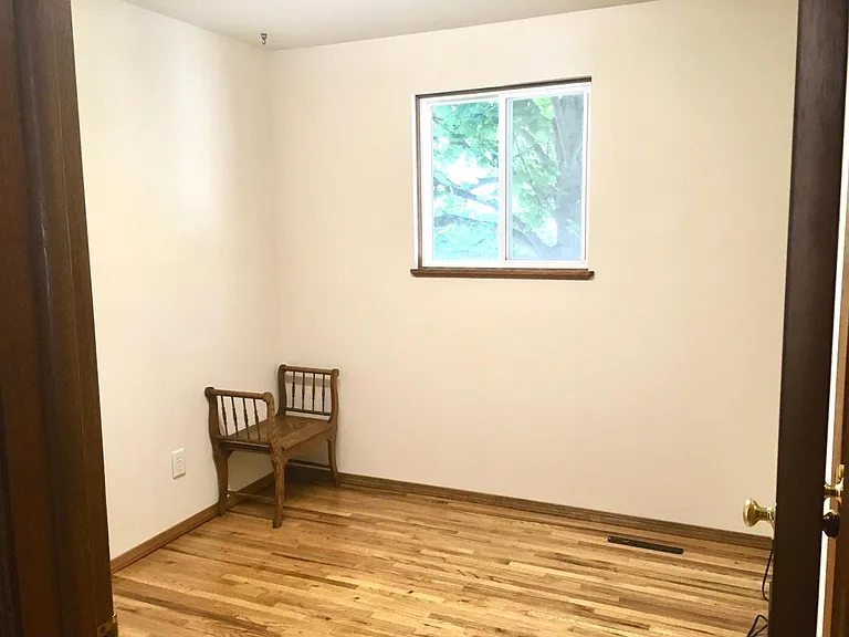 A main floor bedroom