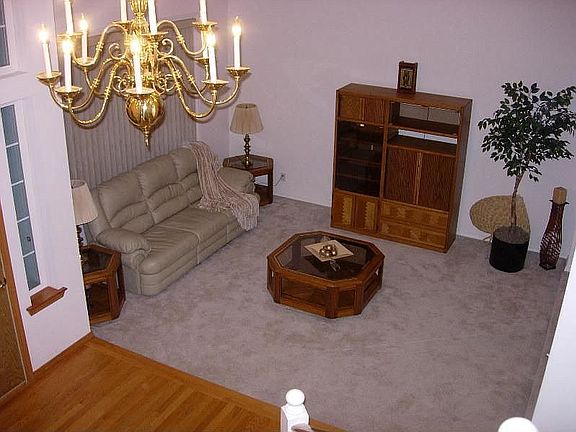 sunken living room