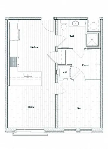 Floor plan W1G.1
