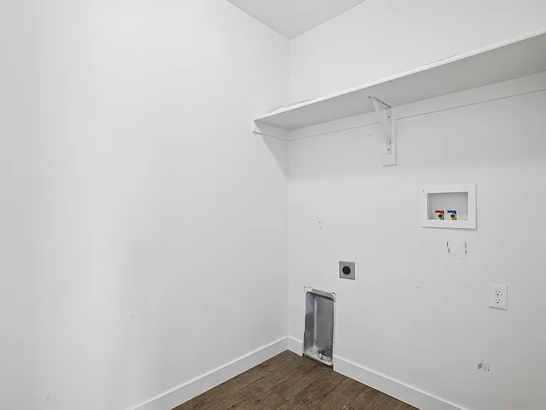Upstairs laundry room