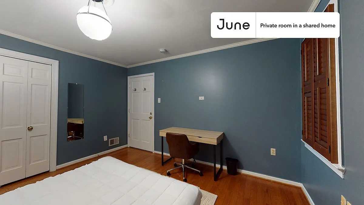 Queen bedroom in 7 bed/4 bath home in Southwest Waterfront #526 A — Photo 4