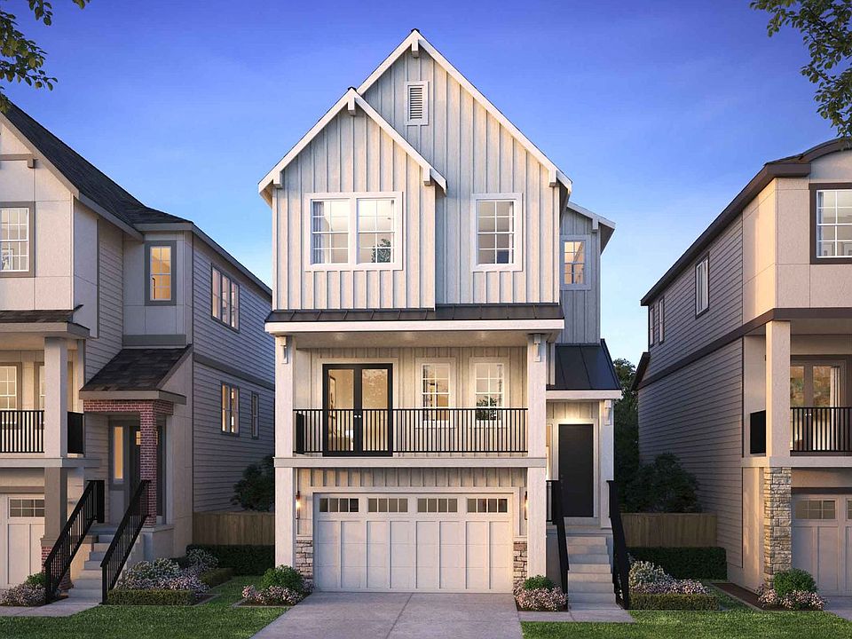 The Residences at The Vineyard - St. Helena - Farmhouse - Tuck Under - Rendering