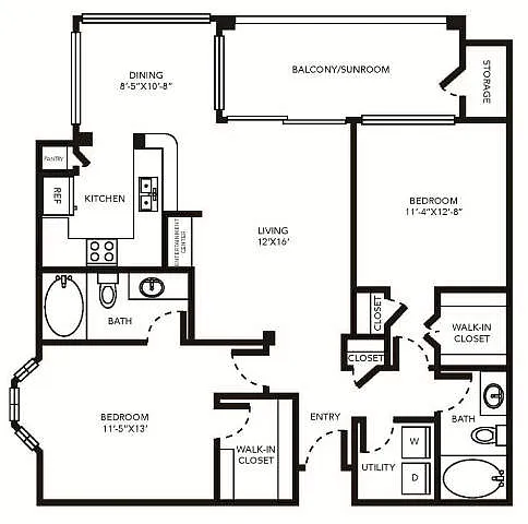 Floor plan B2