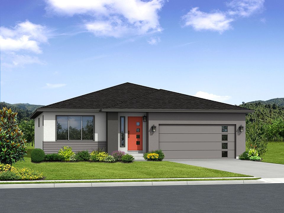Modern Style Exterior Rendering of home to be built