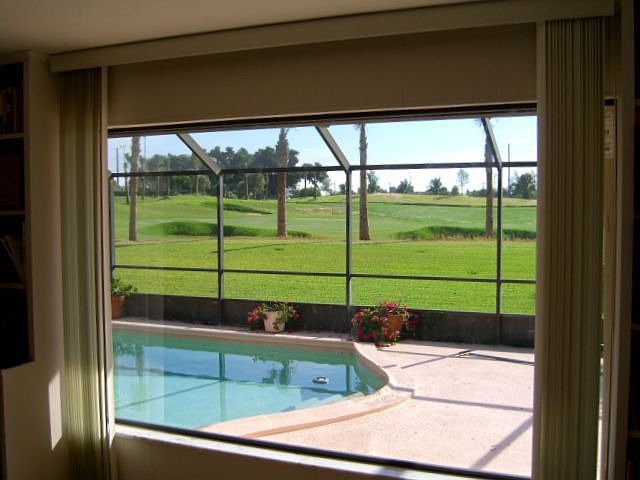 View from family room