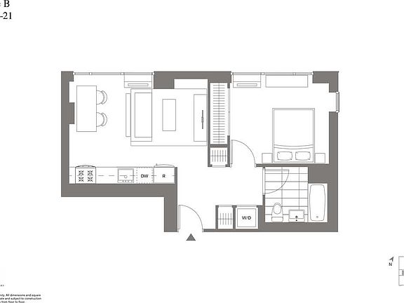 2nd image of 221 W 20th St #17A