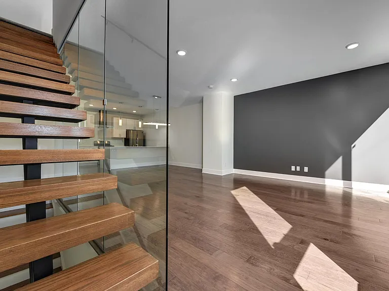 Family Room, Stairs to Bedroom