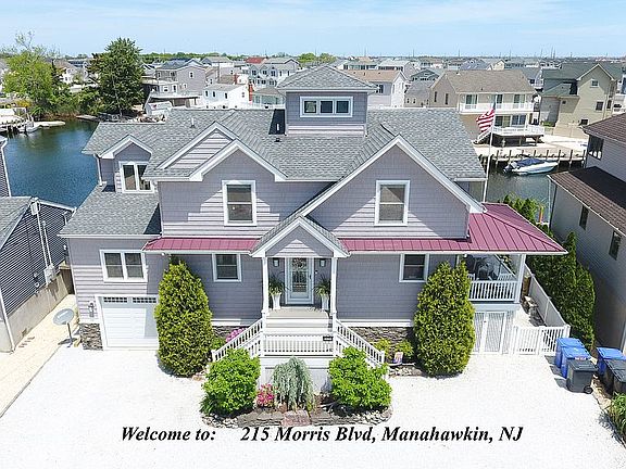 Aerial view of home design