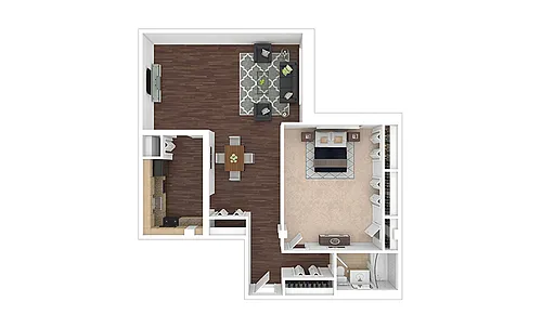 Floor plan A13 - Affordable