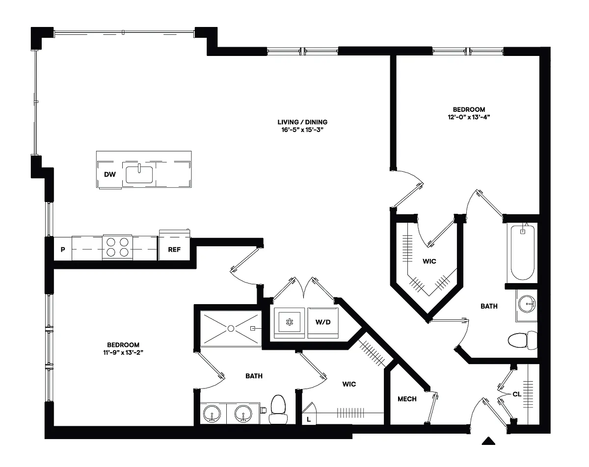 Floor plan B08