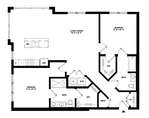 Floor plan B08