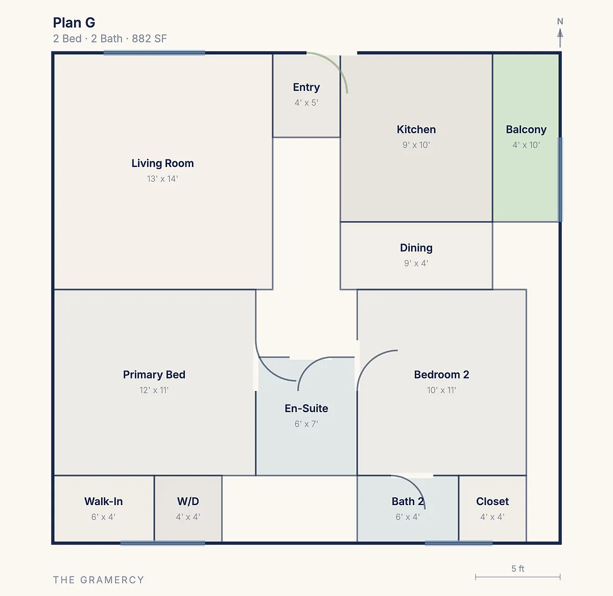 Floor plan The Alexandria