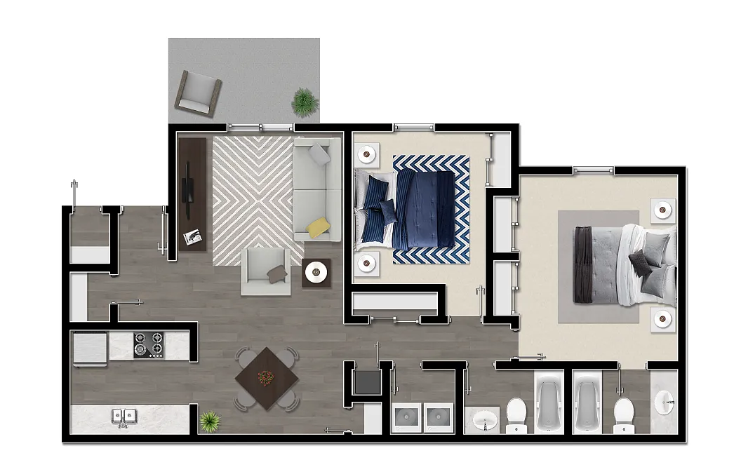 Floor plan The Genevieve